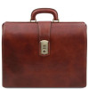 Шкіряний чоловічий саквояж-портфель Tuscany Leather TL141826 Brown Шкіряний чоловічий саквояж-портфель Tuscany Leather TL141826 Brown