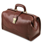 Кожаный мужской саквояж светло-коричневого цвета Tuscany Leather TL141852 Med - Фото № 103