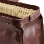 Кожаный мужской саквояж светло-коричневого цвета Tuscany Leather TL141852 Med - Фото № 108