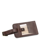 Темно-коричневий шкіряний чемодан з плечовим ременем Tuscany Leather TL141888 Dark Brown - Фотографія № 101