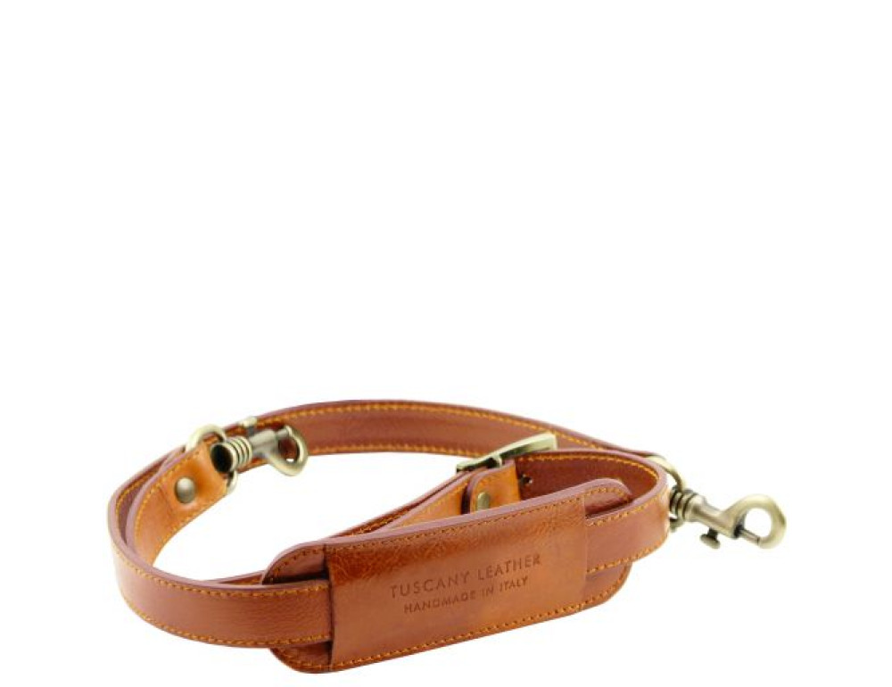 Світло-коричневий шкіряний чемодан (Італія) Tuscany Leather TL141888 Med - Фотографія № 3