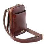 Коричнева чоловіча сумка месенджер Tuscany Leather TL141914 Brown - Фотографія № 103