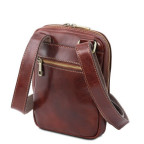 Коричнева чоловіча сумка месенджер Tuscany Leather TL141914 Brown - Фотографія № 104