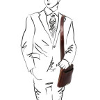 Коричнева чоловіча сумка месенджер Tuscany Leather TL141914 Brown - Фотографія № 101