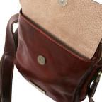 Маленька чоловіча сумка месенджер Tuscany Leather TL141915 Brown - Фотографія № 104