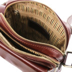 Маленька чоловіча сумка месенджер Tuscany Leather TL141915 Brown - Фотографія № 108