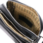 Чорна маленька чоловіча сумочка Tuscany Leather TL141915 Black - Фотографія № 101