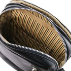 Чорна маленька чоловіча сумочка Tuscany Leather TL141915 Black - Фотографія № 103