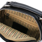 Маленька чоловіча шкіряна барсетка Tuscany Leather TL141916 Black - Фотографія № 101