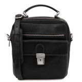 Чорна чоловіча сумка з ручкою Tuscany Leather TL141978 Black
