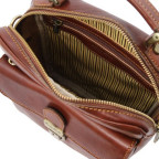 Світло-коричнева шкіряна сумка барсетка Tuscany Leather tl141978 MED - Фотографія № 105