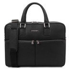 Чорна чоловіча сумка під ноутбук TREVISO Tuscany Leather TL141986 Black - Фотографія № 100