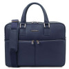 Темно-синя шкіряна чоловіча сумка TREVISO Tuscany Leather TL141986 DARK Blue