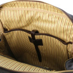 Чоловік шкіряний італійський рюкзак BANGKOK Tuscany Leathe TL141987 Dark Brown - Фотографія № 106