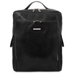Великий чорний рюкзак чоловічий BANGKOK Tuscany Leathe TL141987 Black - Фотографія № 100