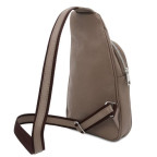 Темно-сіра шкіряна сумка-слінг Tuscany Leather TL142022 Gray - Фотографія № 102