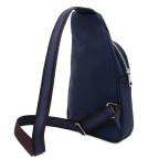 Темно-синя шкіряна сумка слінг Tuscany Leather TL142022 Dark Blue - Фотографія № 102