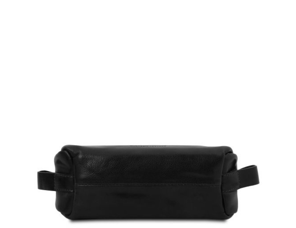 Чорна шкіряна косметичка OWEN Tuscany Leather TL142025 Black - Фотографія № 3