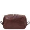 Коричнева шкіряна косметичка OWEN Tuscany Leather TL142025 Brown Коричнева шкіряна косметичка OWEN Tuscany Leather TL142025 Brown