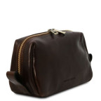 Темно-коричнева шкіряна косметичка OWEN Tuscany Leather TL142025 Dark Brown - Фотографія № 101