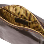 Темно-коричнева шкіряна косметичка OWEN Tuscany Leather TL142025 Dark Brown - Фотографія № 103