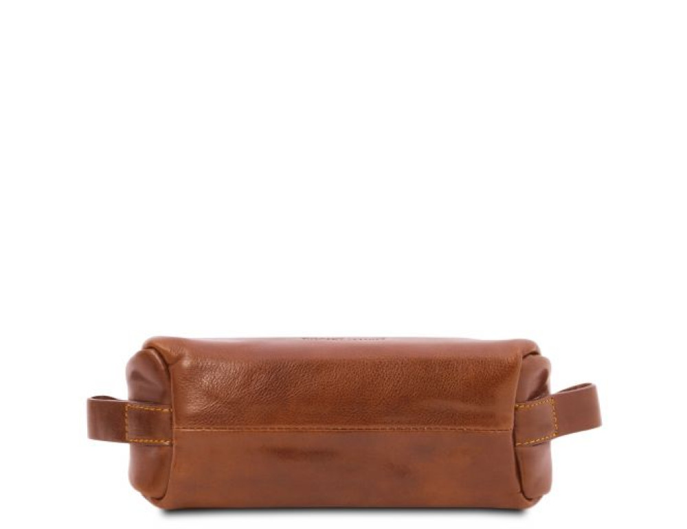 Світло-коричнева шкіряна косметичка OWEN Tuscany Leather TL142025 Med - Фотографія № 2
