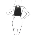 Стильний жіночий шкіряний рюкзак Tuscany Leather TL142052 Black - Фотографія № 101