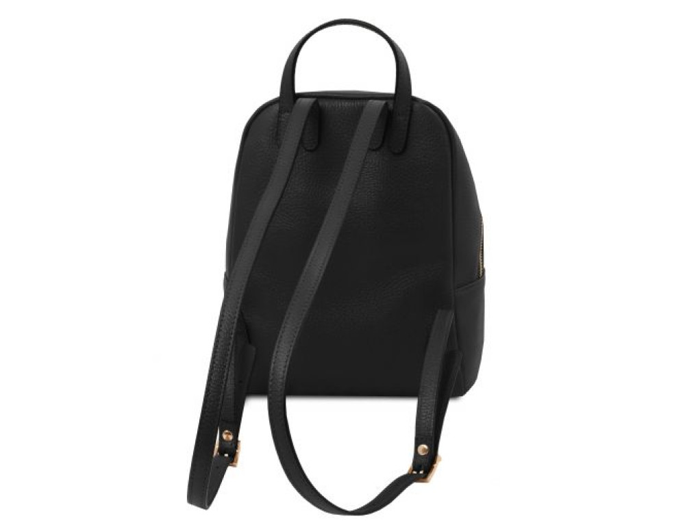 Стильний жіночий шкіряний рюкзак Tuscany Leather TL142052 Black - Фотографія № 4