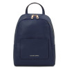 Темно-синій шкіряний рюкзак для жінки Tuscany Leather TL142052 Dark Blue