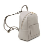 Сірий жіночий шкіряний рюкзак Tuscany Leather TL142052 Light Gray - Фотографія № 102