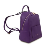 Фіолетовий жіночий шкіряний рюкзак Tuscany Leather TL142052 Purple - Фотографія № 102