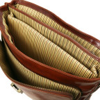 Світло-коричневий шкіряний портфель чоловічий Tuscany Leather TL142067 med - Фотографія № 102