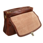 Чорний великий шкіряний портфель чоловічий Tuscany Leather TL142067 Black - Фотографія № 103