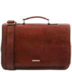 Чоловік шкіряний портфель MANTOVA Tuscany Leather TL142068 Brown - Фотографія № 100
