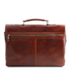 Чоловік шкіряний портфель MANTOVA Tuscany Leather TL142068 Brown - Фотографія № 104