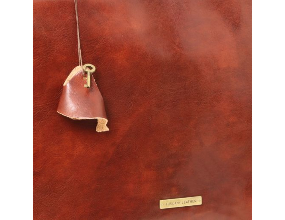Чоловік шкіряний портфель MANTOVA Tuscany Leather TL142068 Brown - Фотографія № 8
