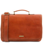 Велика шкіряна сумка через плече MANTOVA Tuscany Leather TL142068 Med - Фотографія № 100