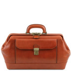 Світло-коричневий шкіряний саквояж чоловічий Tuscany Leather TL142089 Med - Фотографія № 100