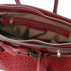 Червона жіноча сумка зі страусиної шкіри Tuscany Leather TL142120 Red - Фотографія № 105