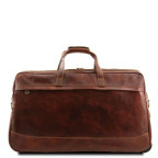 Коричнева дорожня сумка на коліщатках Tuscany Leather TL3065 Brown - Фотографія № 103