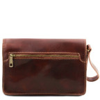 Коричнева шкіряна барсетка для чоловіка MAX Tuscany Leather TL8075 Brown - Фотографія № 102