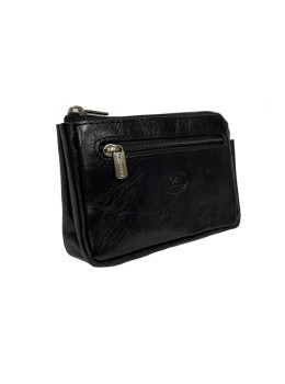 Чорна ключница из кожи быка Tony Perotti Italico 1940 nero