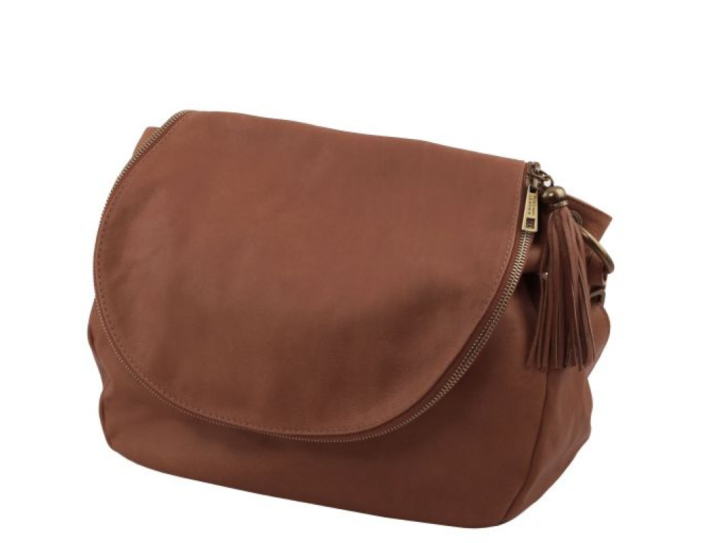 Жіноча шкіряна сумка крос-боді Tuscany Leather TL Bag TL141110 (Cinnamon) - Фотографія № 2