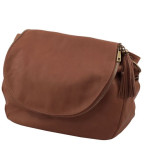 Жіноча шкіряна сумка крос-боді Tuscany Leather TL Bag TL141110 (Cinnamon) - Фотографія № 101