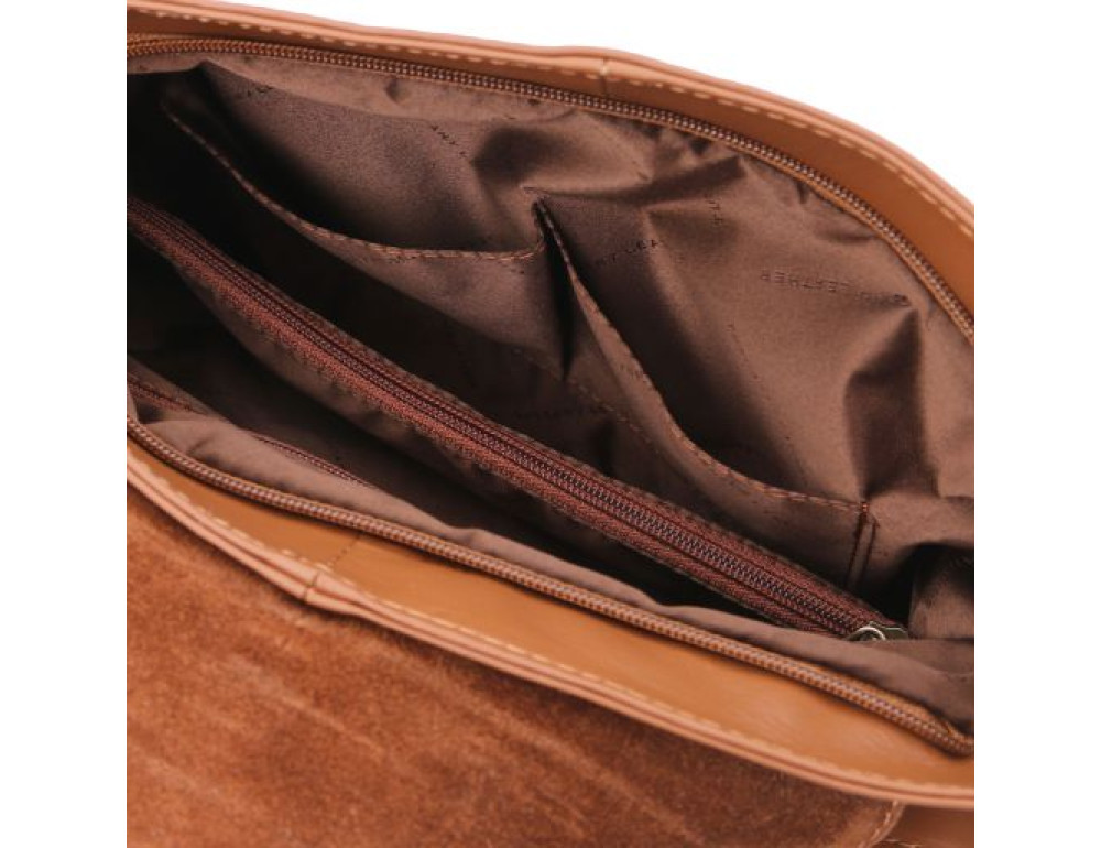 Жіноча шкіряна сумка крос-боді Tuscany Leather TL Bag TL141110 (Cinnamon) - Фотографія № 4