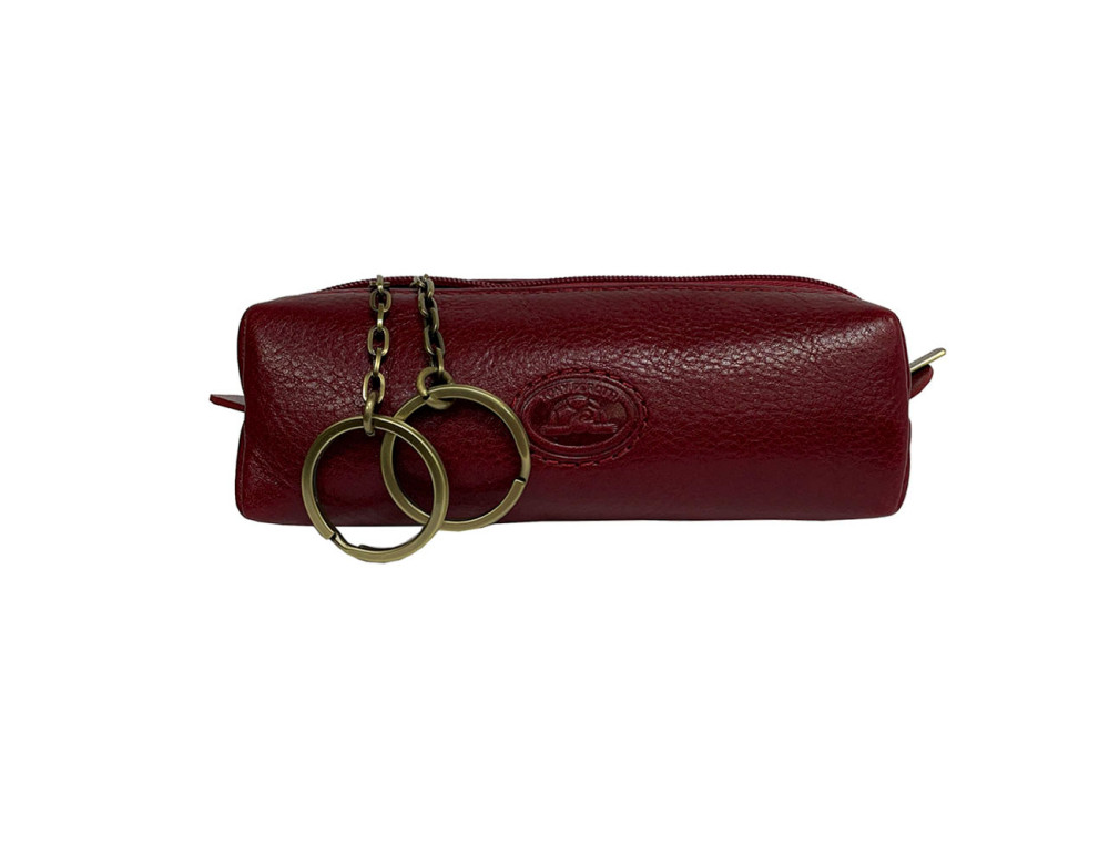 Кишенькова ключниця Tony Perotti Italico 3297 rosso з натуральної бичачої шкіри - Фотографія № 2