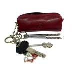 Кишенькова ключниця Tony Perotti Italico 3297 rosso з натуральної бичачої шкіри - Фотографія № 102