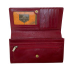 Классический женский кошелёк из натуральной кожи Tony Perotti Italico 2638Z rosso - Фото № 101