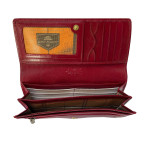Классический женский кошелёк из натуральной кожи Tony Perotti Italico 2638Z rosso - Фото № 104