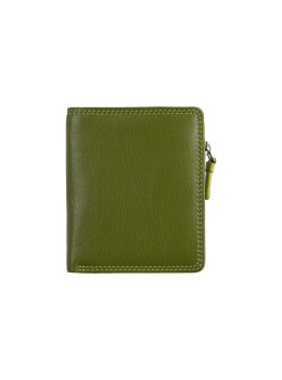 Маленький женский кошелек из натуральной кожи Visconti Chile RB112 LIME M